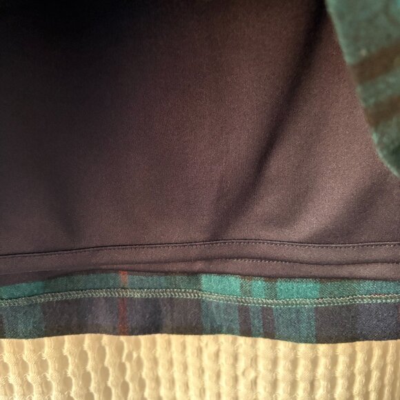 Woolrich size 6 skirt wool-blend plaid mini with pockets preppy ivy collegiate - Picture 6 of 7